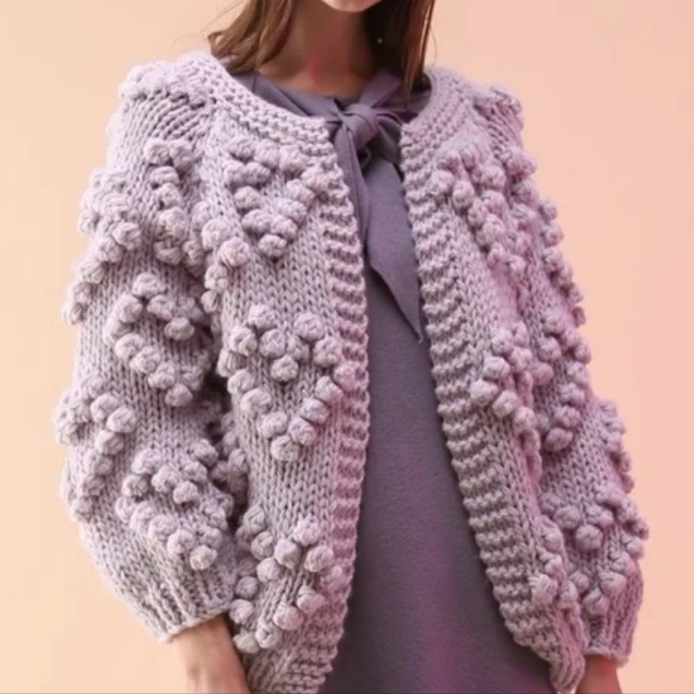 Chicwish Knit Your Love Cardigan Sweater Size S/M